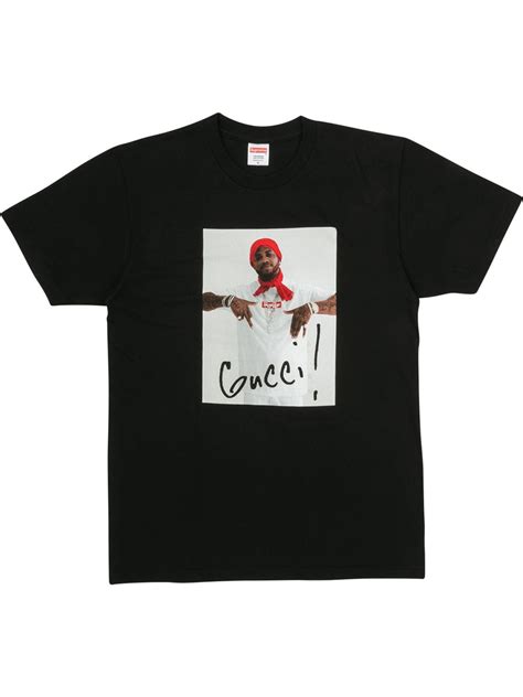 maglia supreme gucci mane|supreme gucci mane tee black.